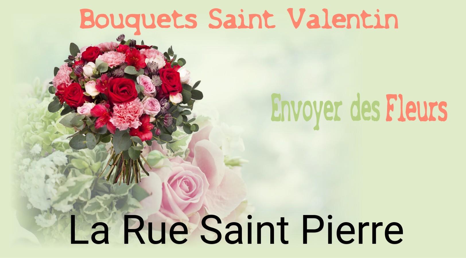Roses de Saint-Valentin livrées à La Rue-Saint-Pierre